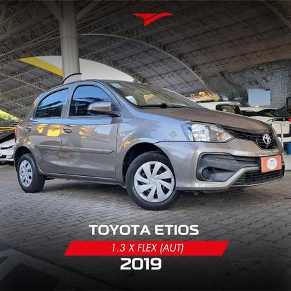 TOYOTA ETIOS 1.3 X 16V FLEX 4P AUTOMÁTICO